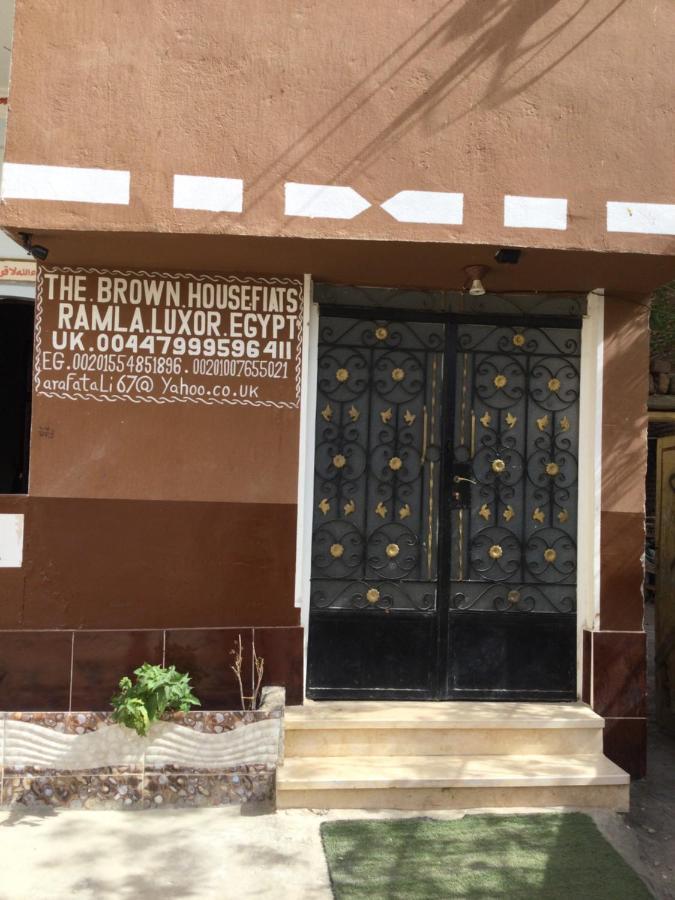The Brown House Leilighet Luxor Eksteriør bilde